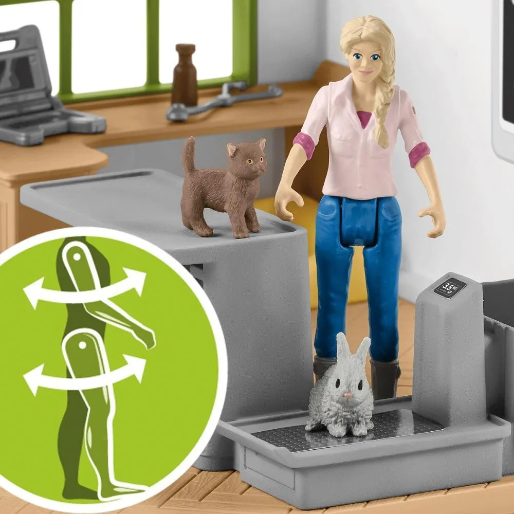 Schleich Veterinarian Practice with Pets