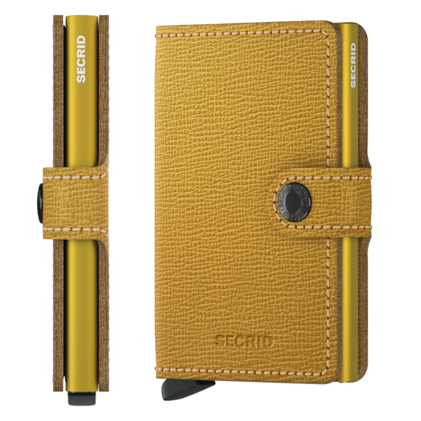 Secrid Crisple Mini Wallet | Ochre
