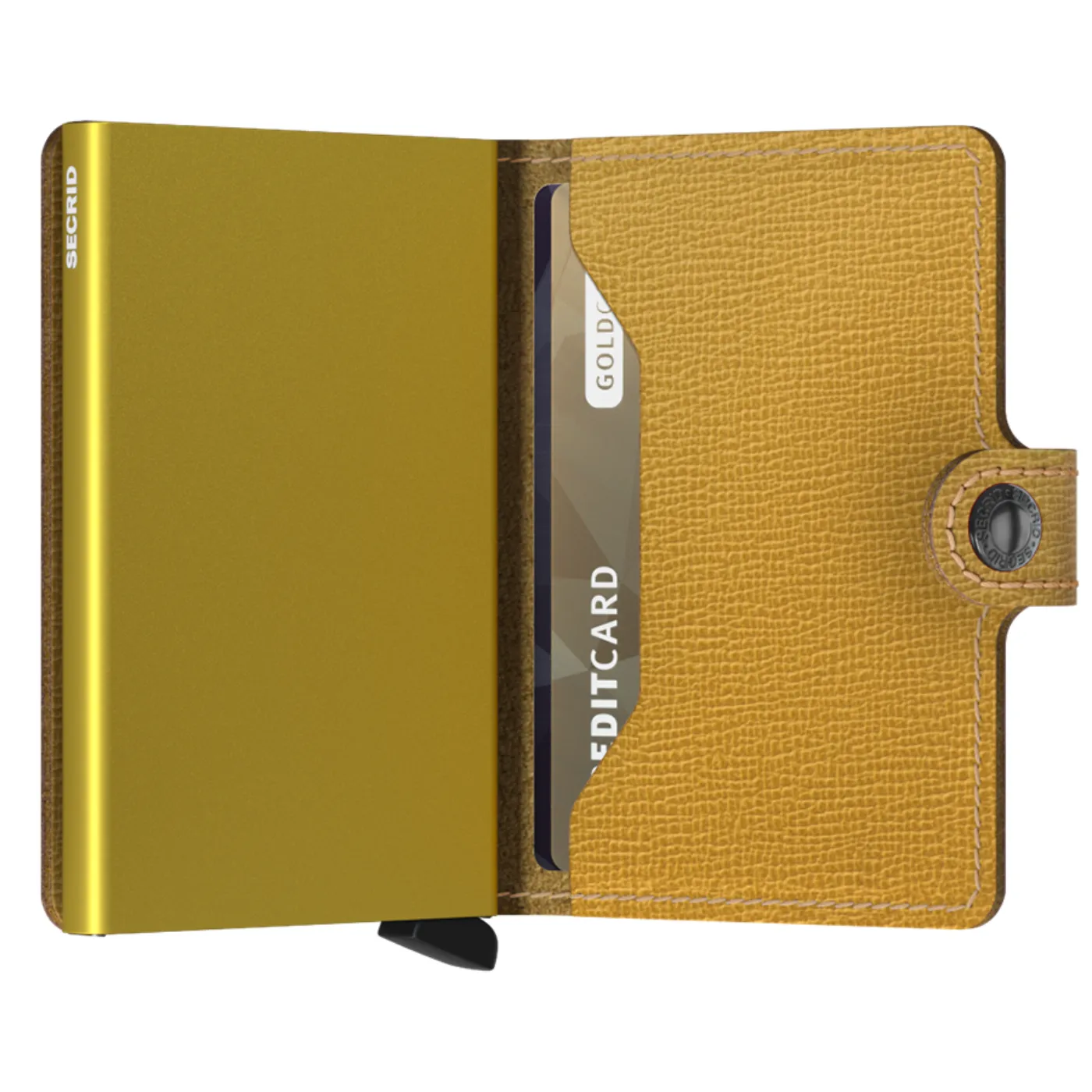 Secrid Crisple Mini Wallet | Ochre