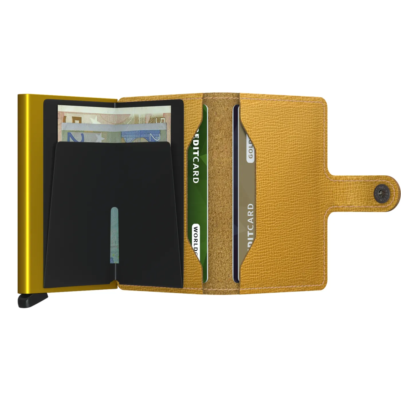Secrid Crisple Mini Wallet | Ochre