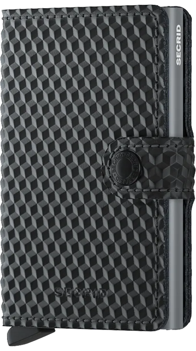 Secrid Mini Wallet - Cubic Black / Titanium