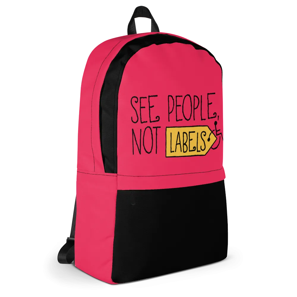 See People, Not Labels (Backpack)