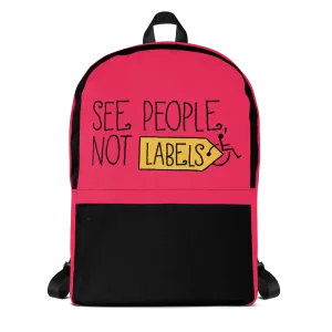 See People, Not Labels (Backpack)