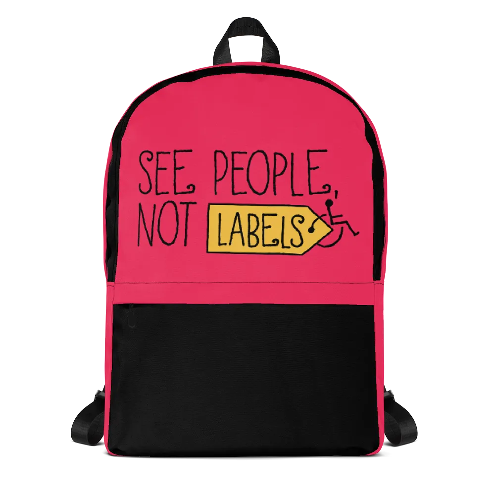 See People, Not Labels (Backpack)
