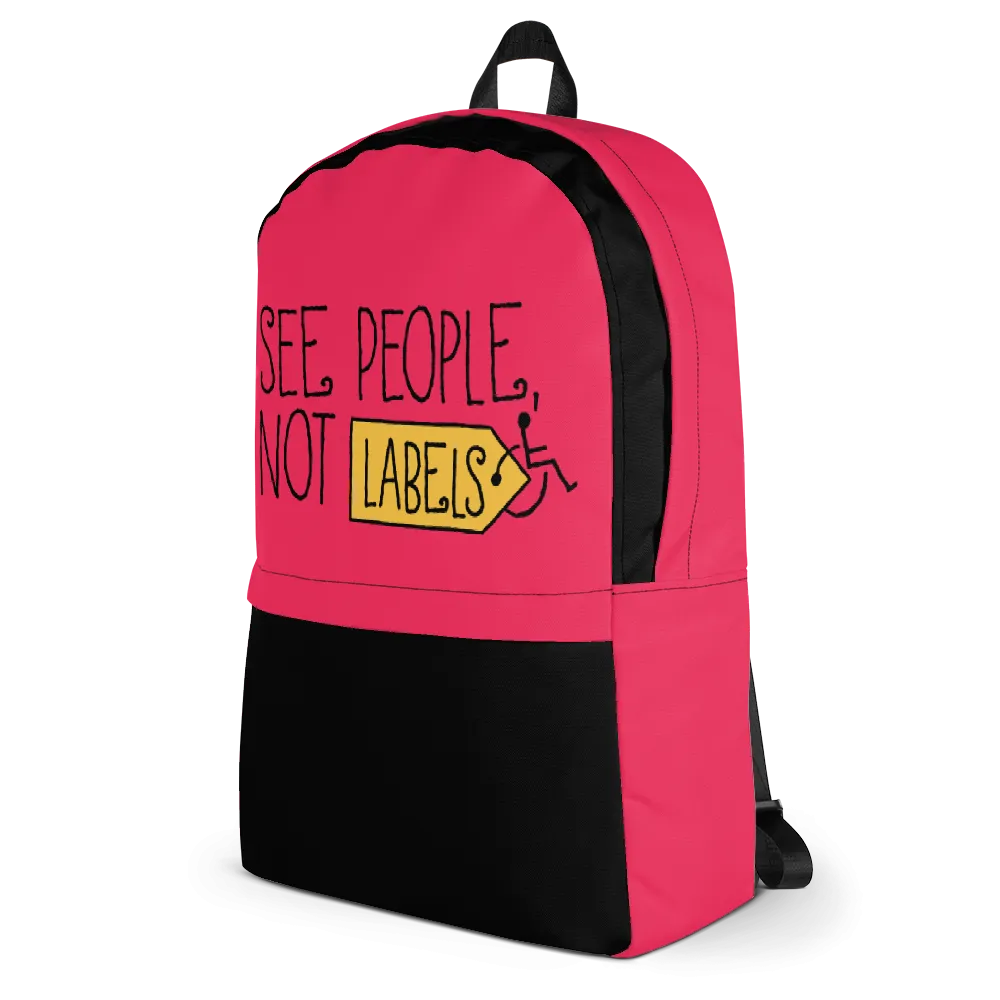 See People, Not Labels (Backpack)