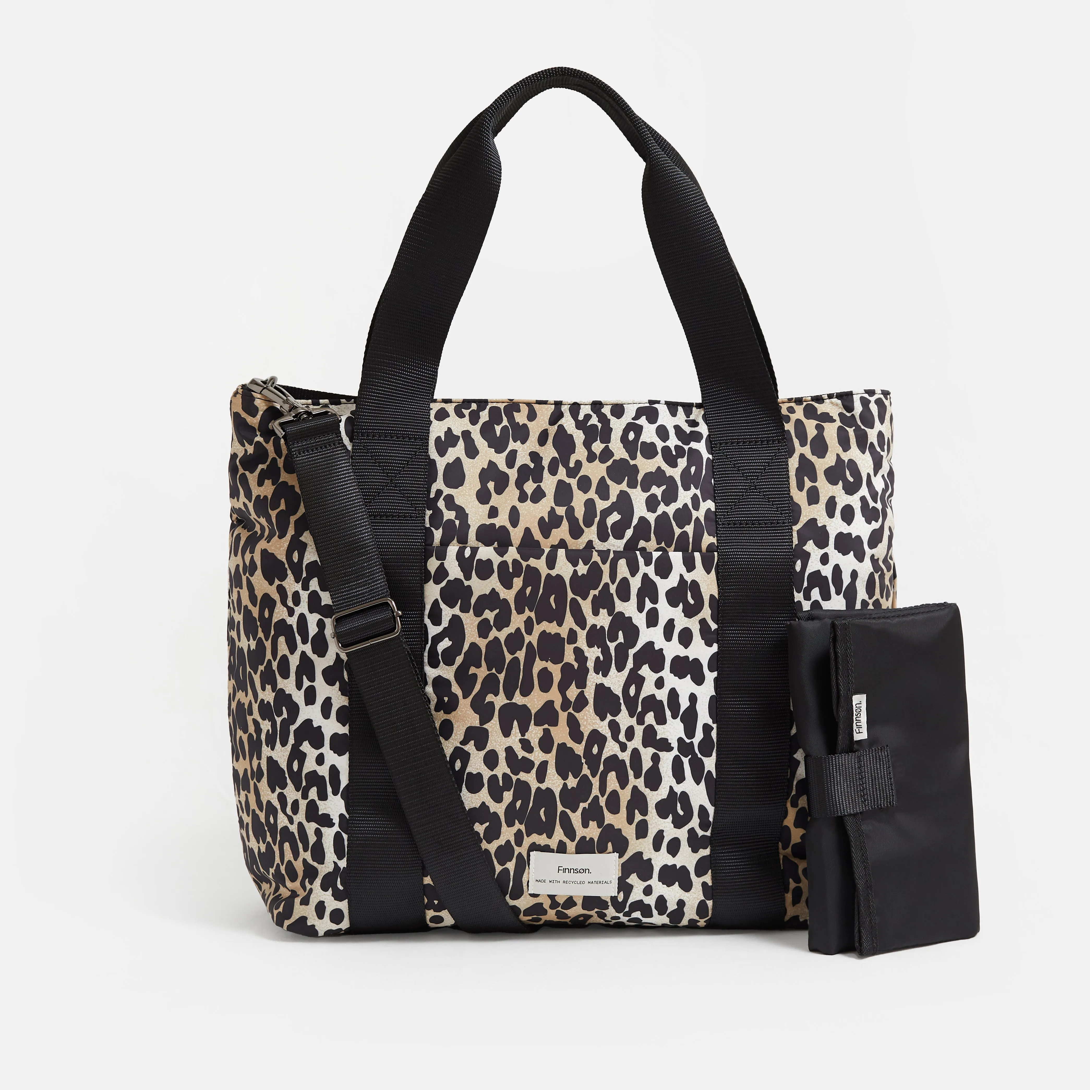 Selby Mama Tote Bag with Change Mat (Leopard)