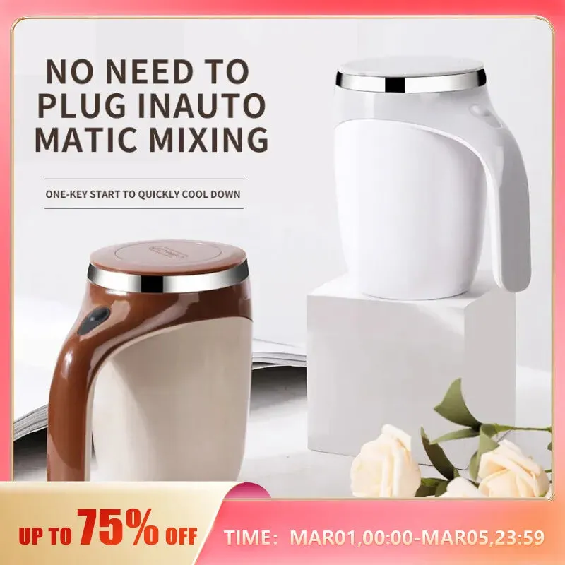 Self Stirring Magnetic Mug