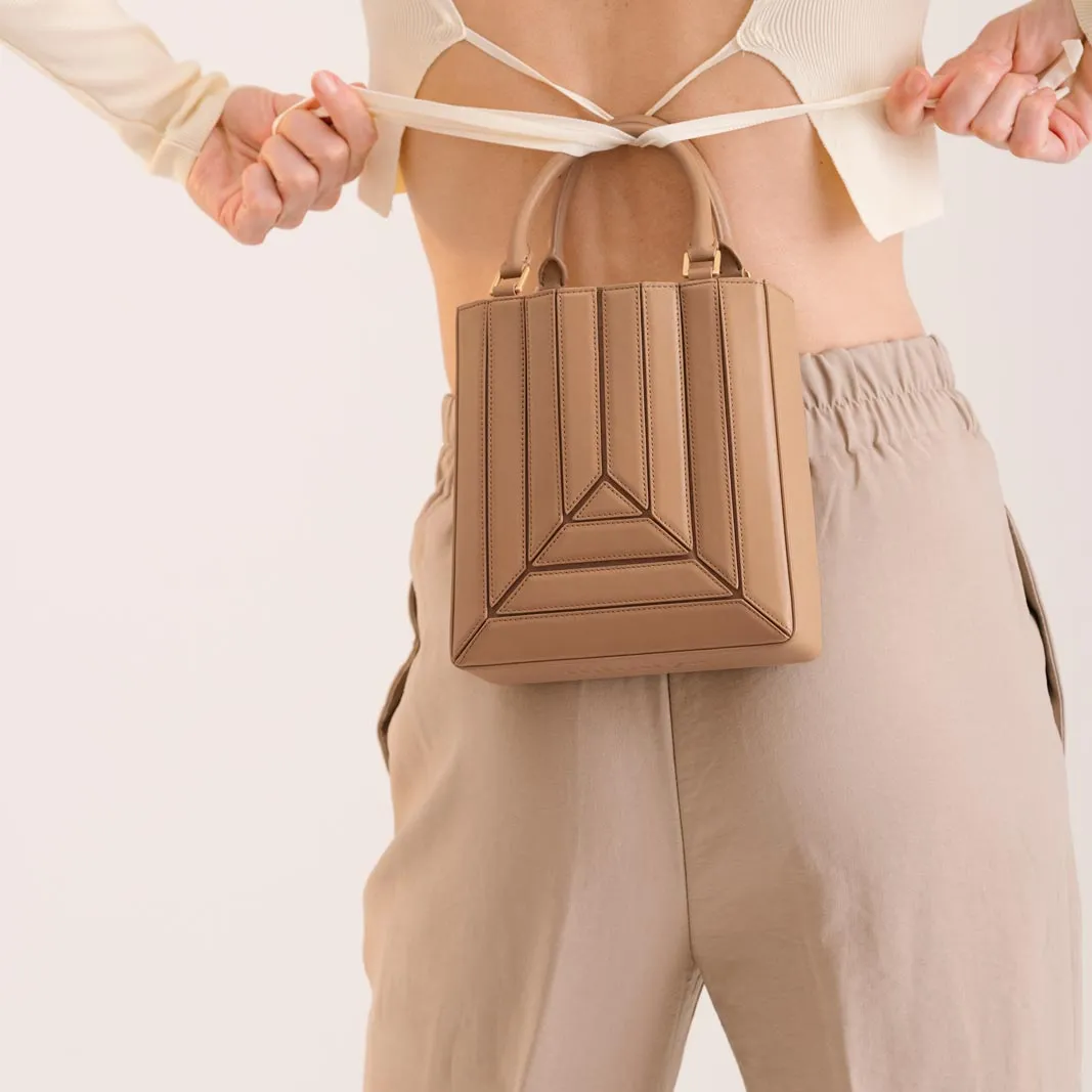 Sera Tall Tote Mini - Latte
