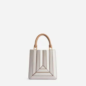 Sera Tall Tote Mini - Off White
