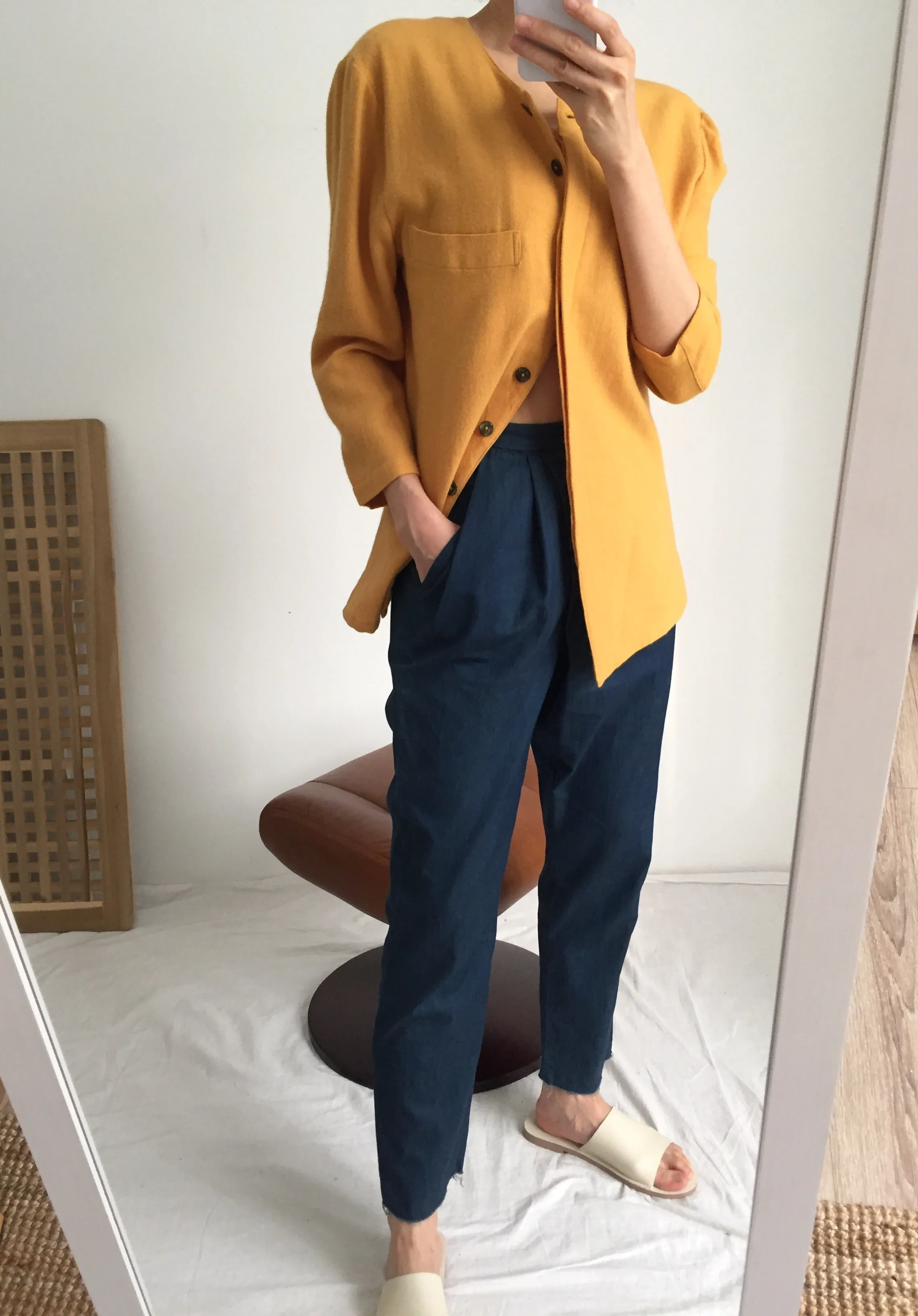 seraphina wool top /jacket {Japanese vintage｝