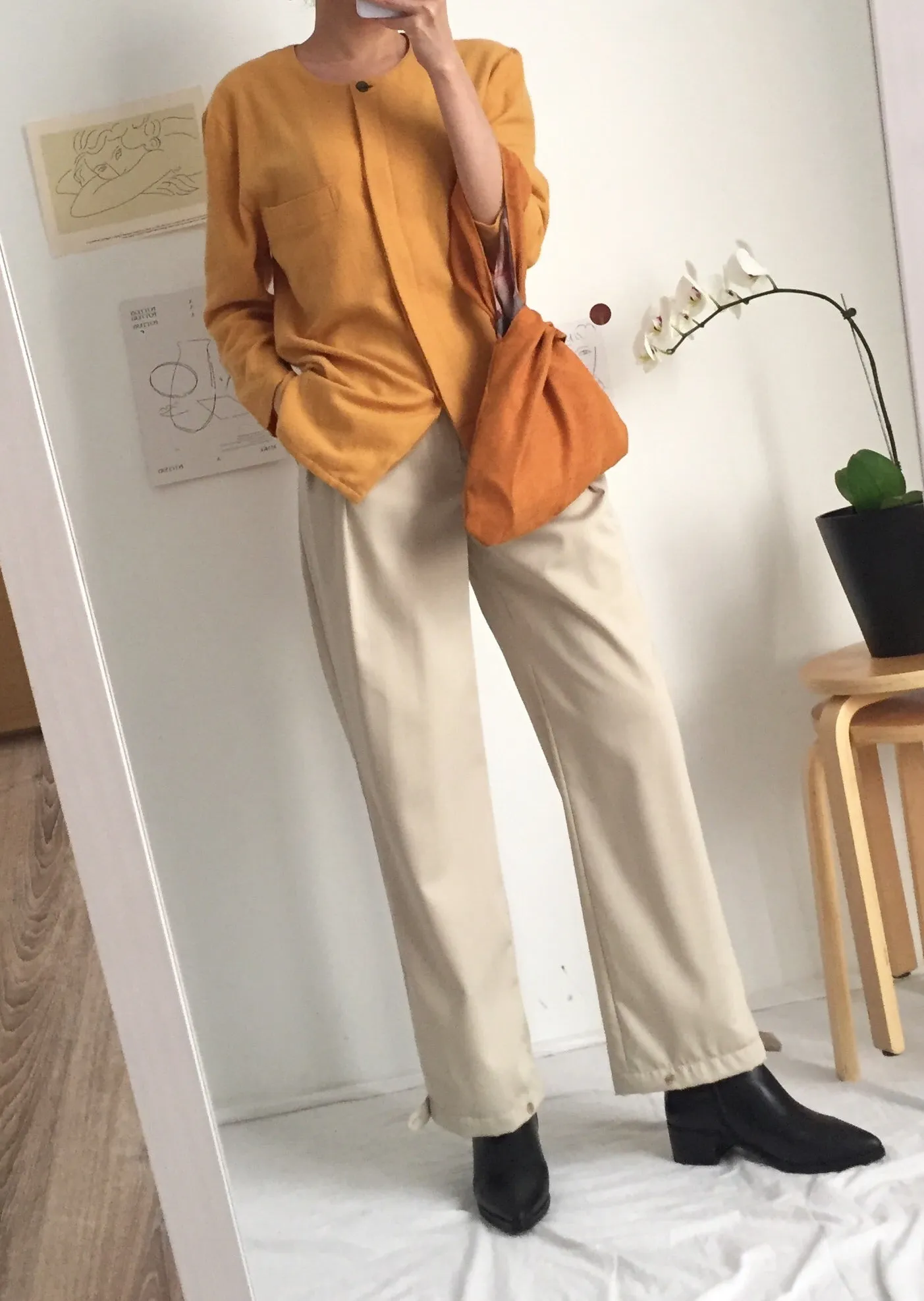 seraphina wool top /jacket {Japanese vintage｝