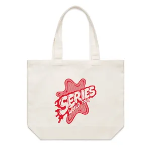 SERIES WORLD AMOEBA TOTE BAG - CREAM