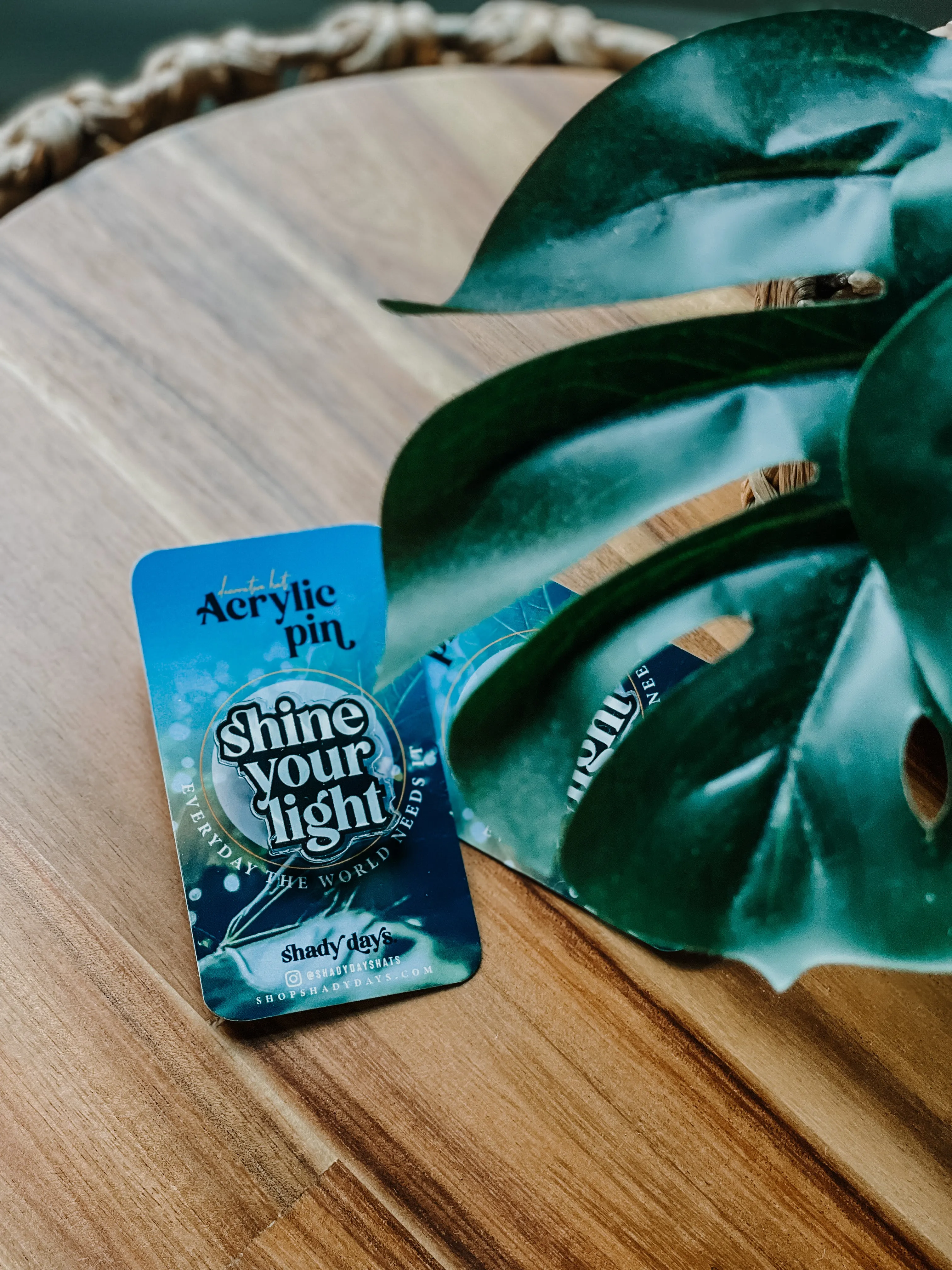 Shine Your Light Pin