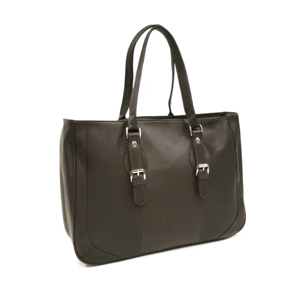 SHOULDER BUCKLE TOTE