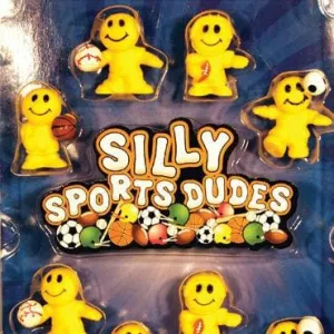 Silly Sports Dudes in 1 inch Toy Capsules