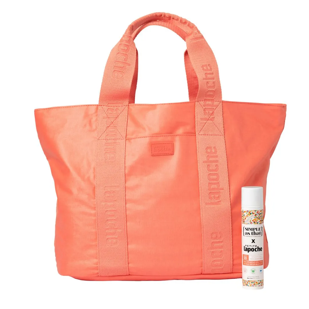 Simple as That x Petite Lapoche Tote Bundle - blush