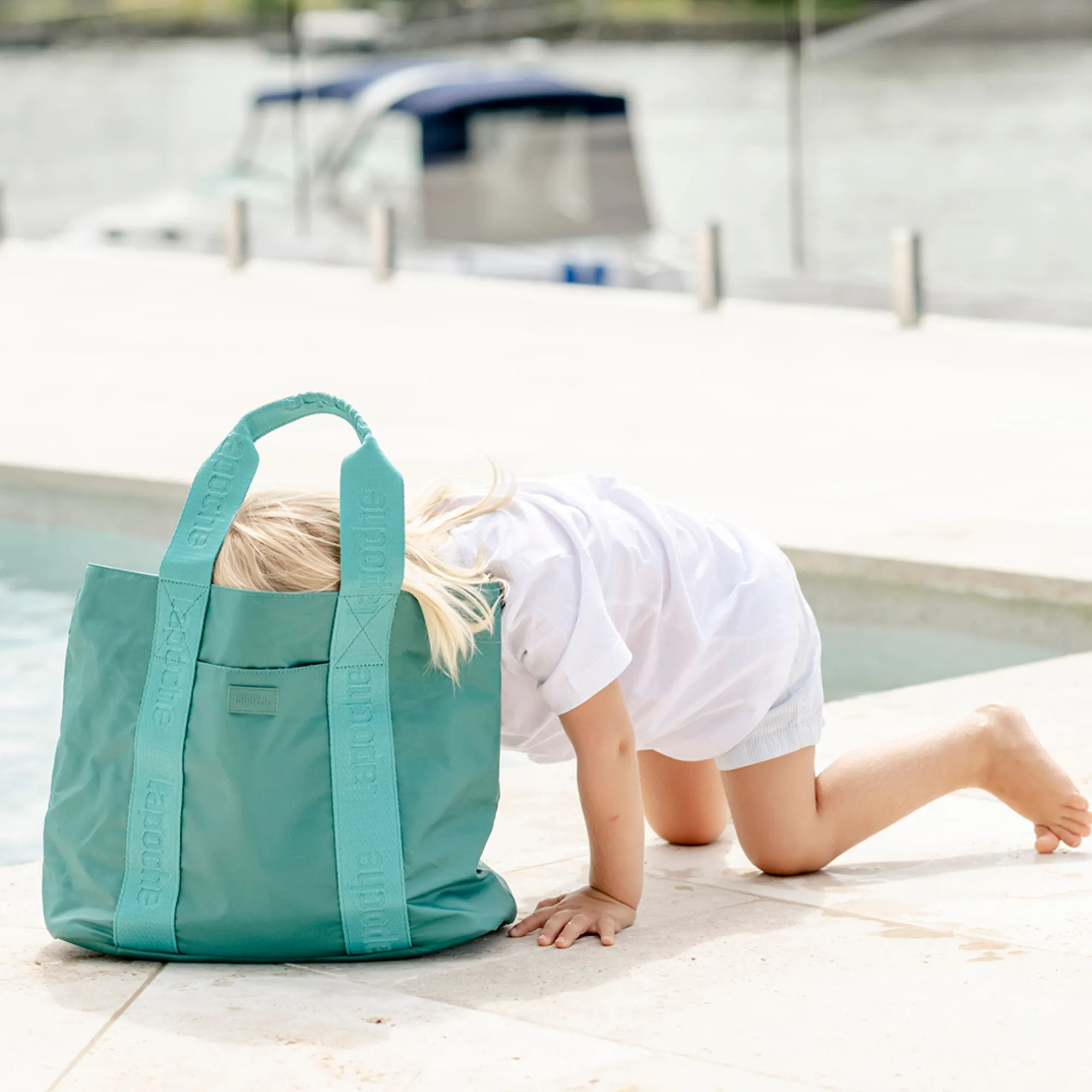 Simple as That x Petite Lapoche Tote Bundle - spruce