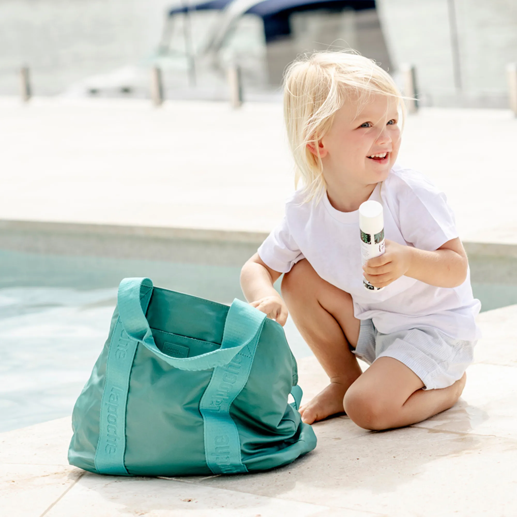 Simple as That x Petite Lapoche Tote Bundle - spruce