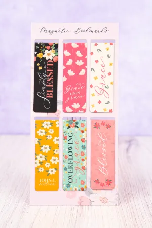 Simply Blessed 6 Piece Magnetic Page Marker Set