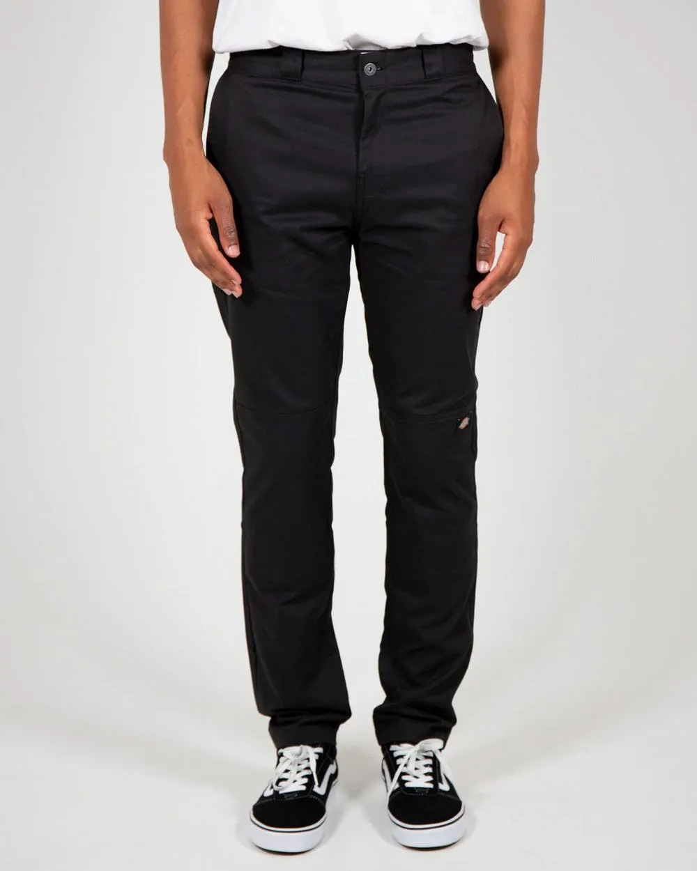 SKINNY DOUBLE KNEE WORK PANT