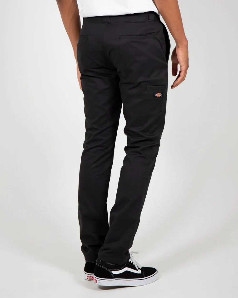 SKINNY DOUBLE KNEE WORK PANT