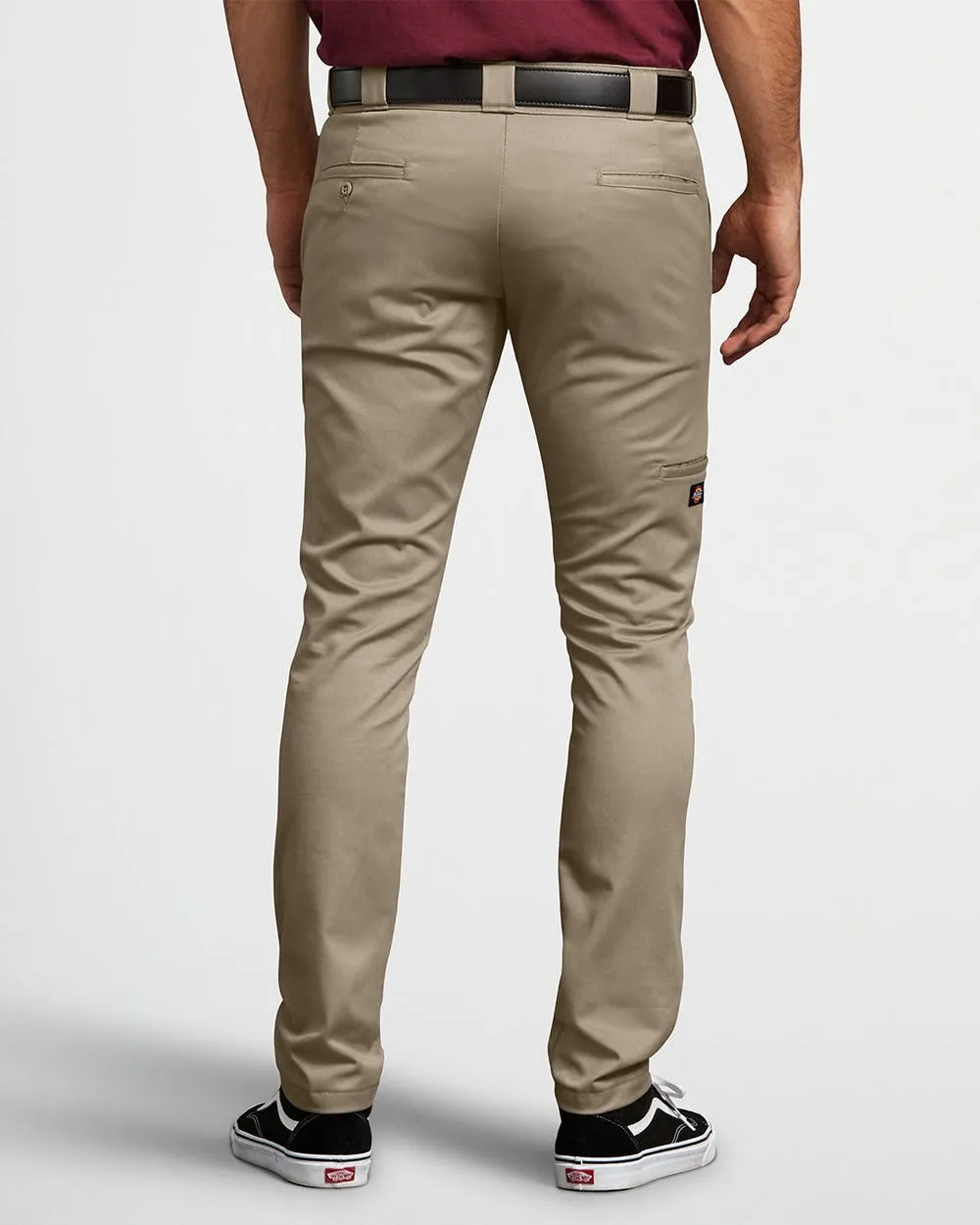 SKINNY DOUBLE KNEE WORK PANT