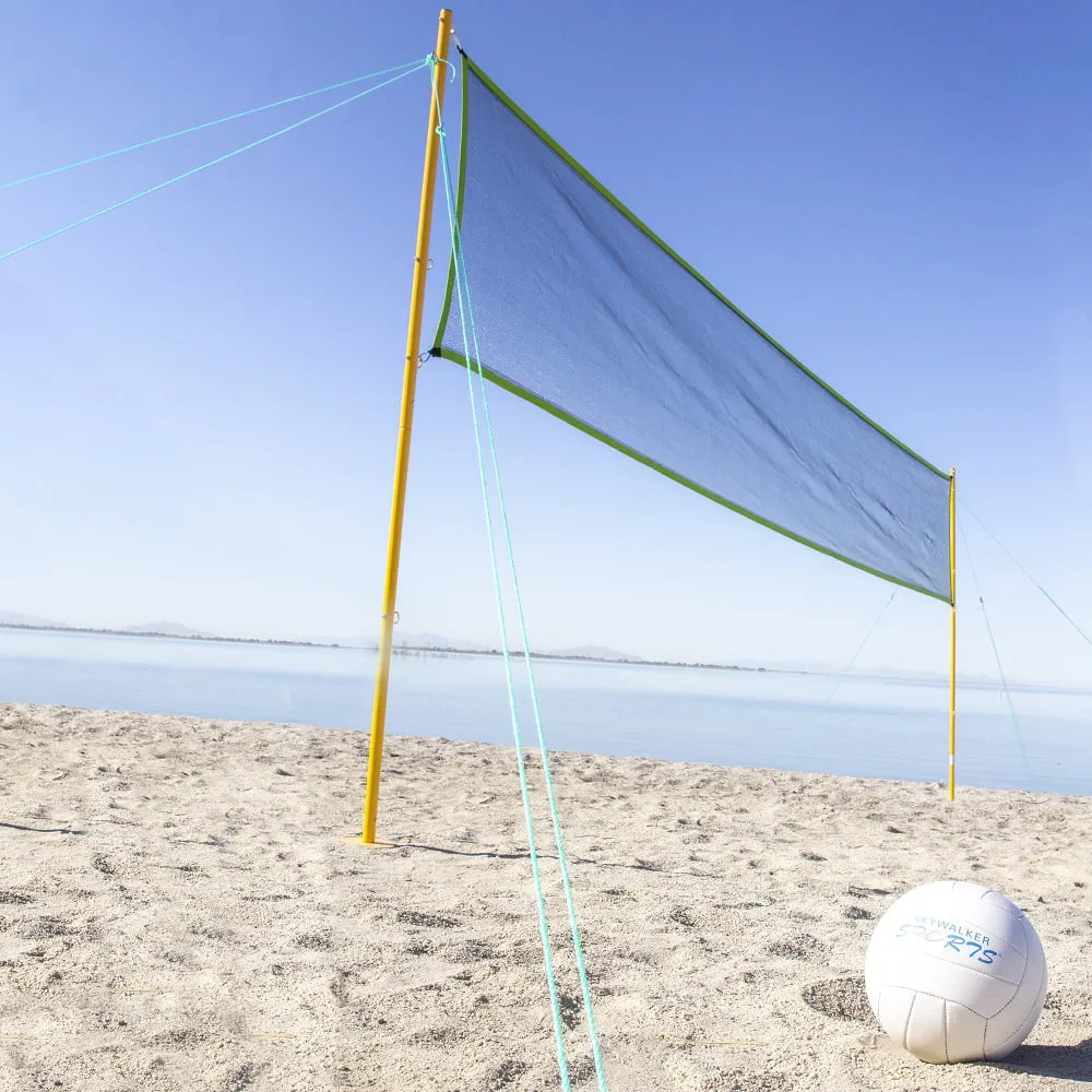 Skywalker Sports Volleyball Kit Including Carry Bag, Volleyball and Staked Poles