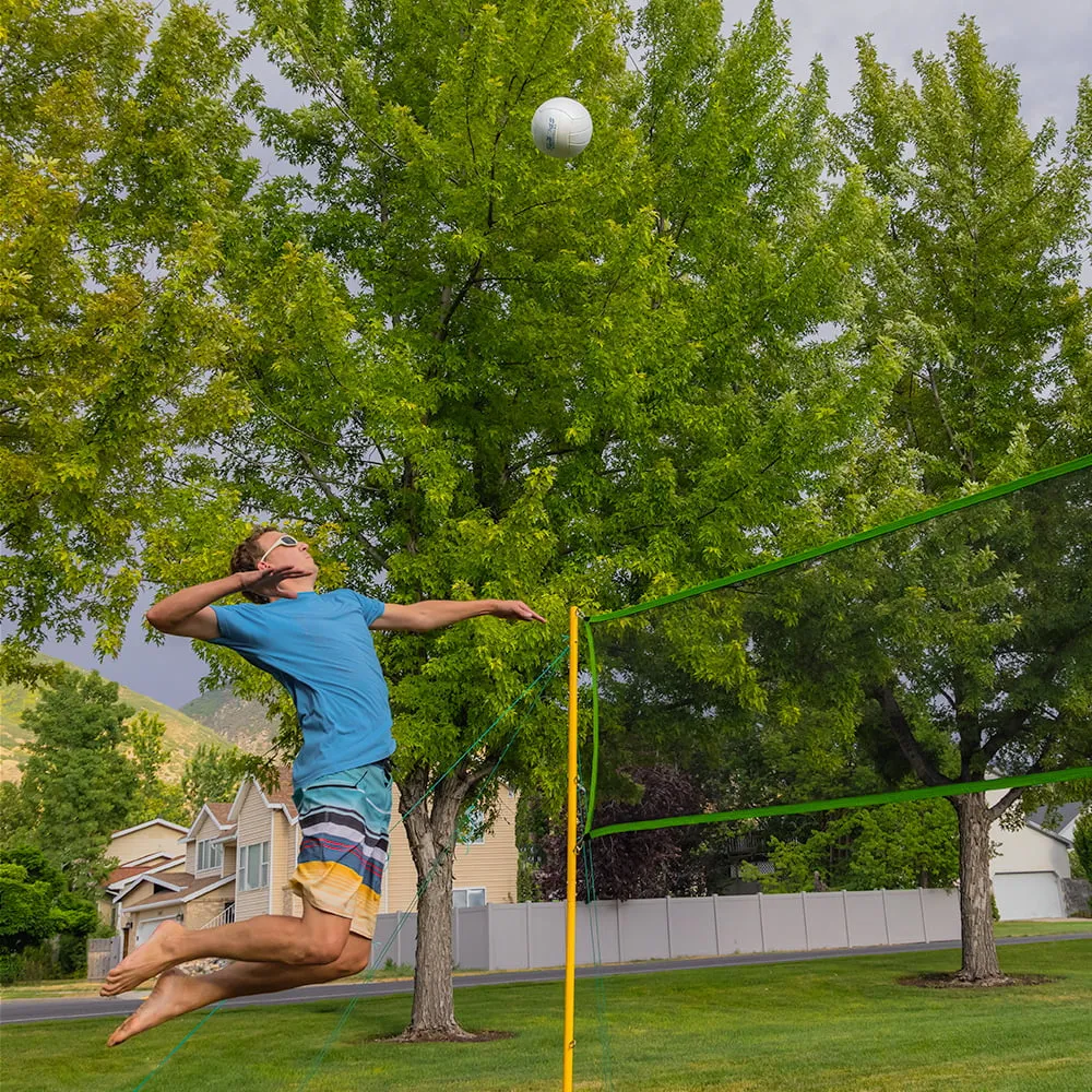 Skywalker Sports Volleyball Kit Including Carry Bag, Volleyball and Staked Poles