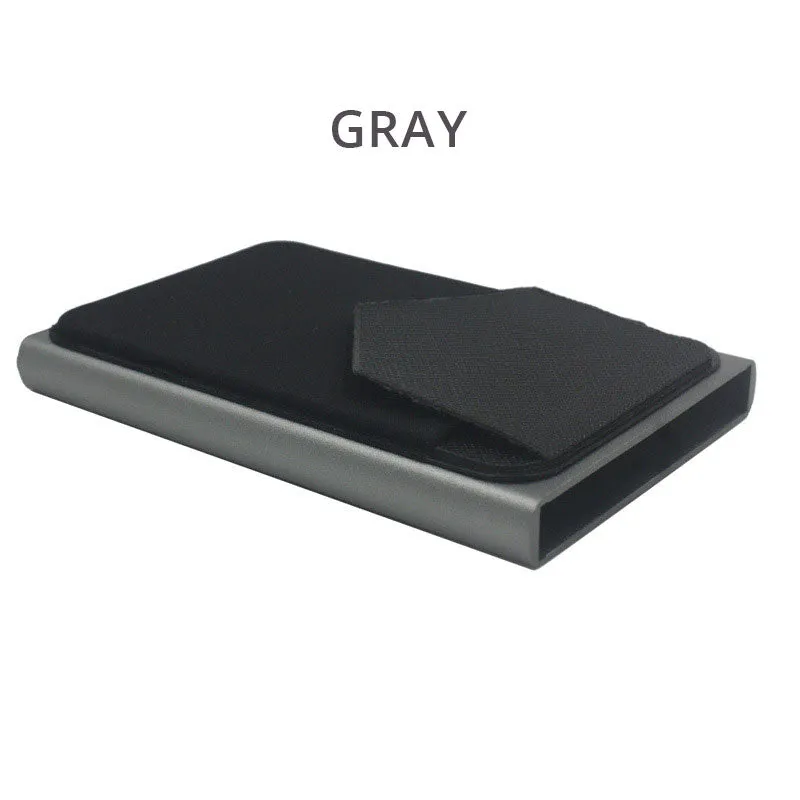 Slim Aluminum Pop Up RFID Card