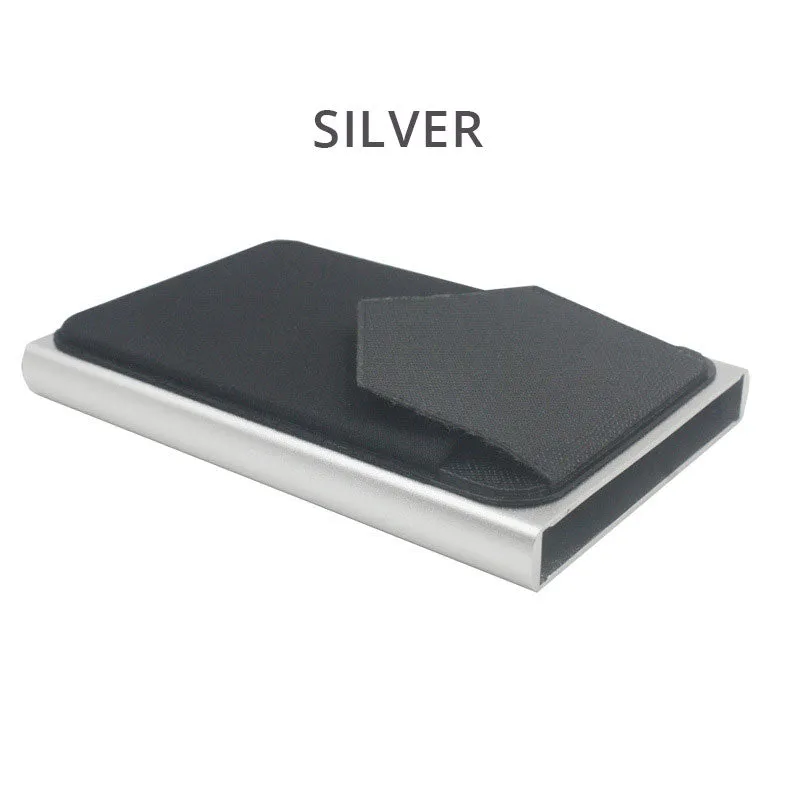 Slim Aluminum Pop Up RFID Card