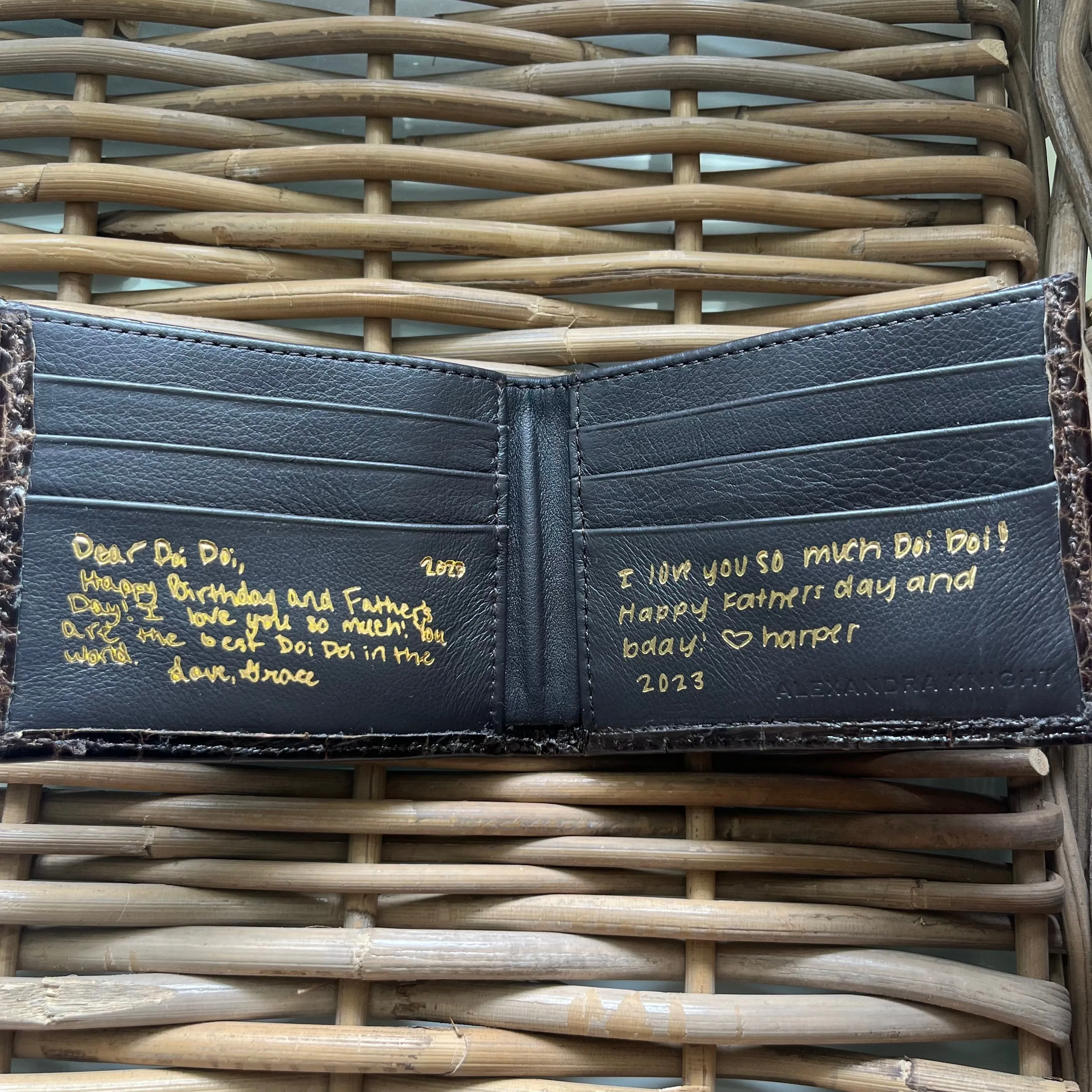 SLIMFOLD MONEY CLIP WALLET - MADE TO ORDER
