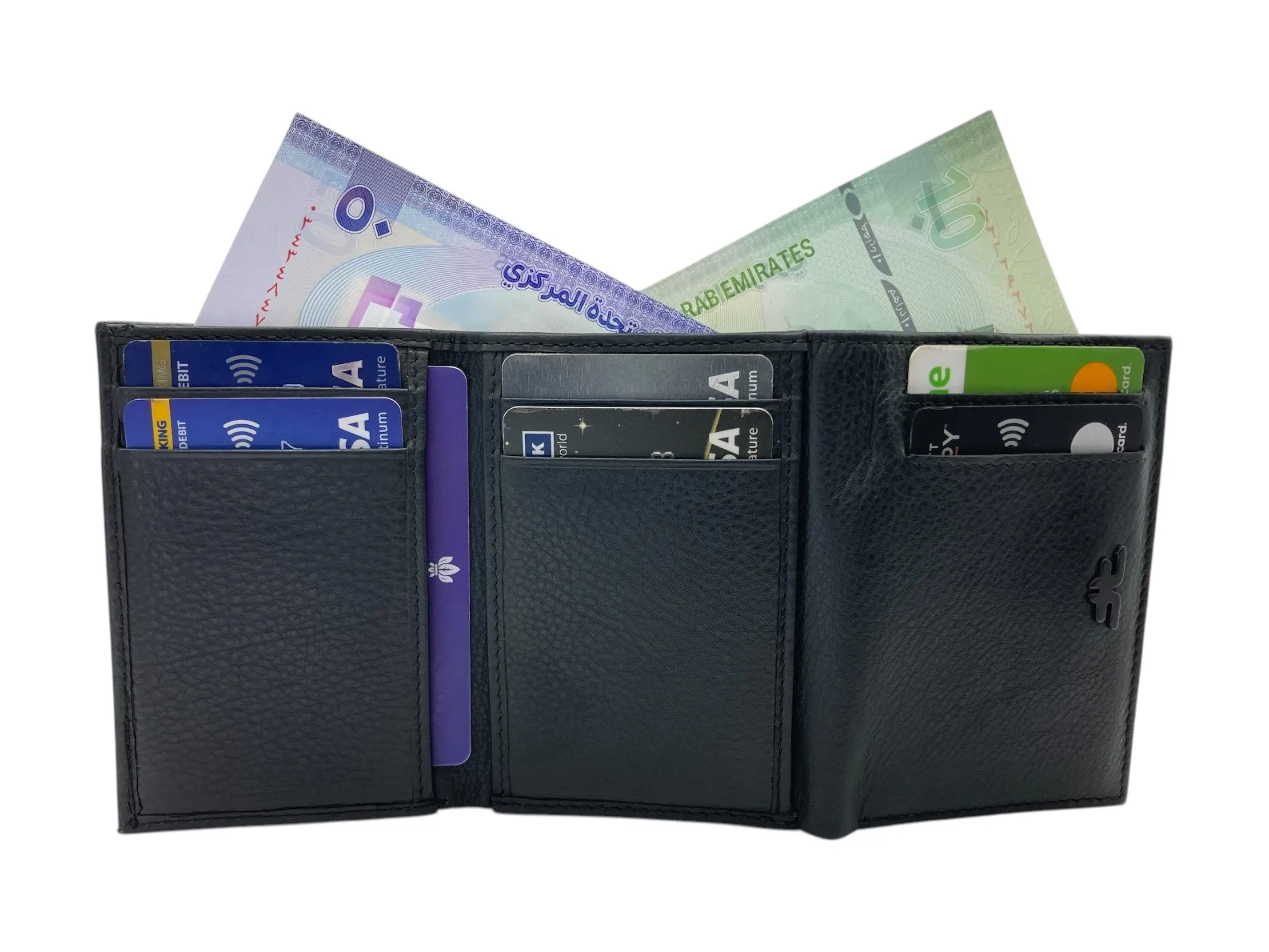 Small Trifold Wallet Compact Size 14 Card Space # 4202Z