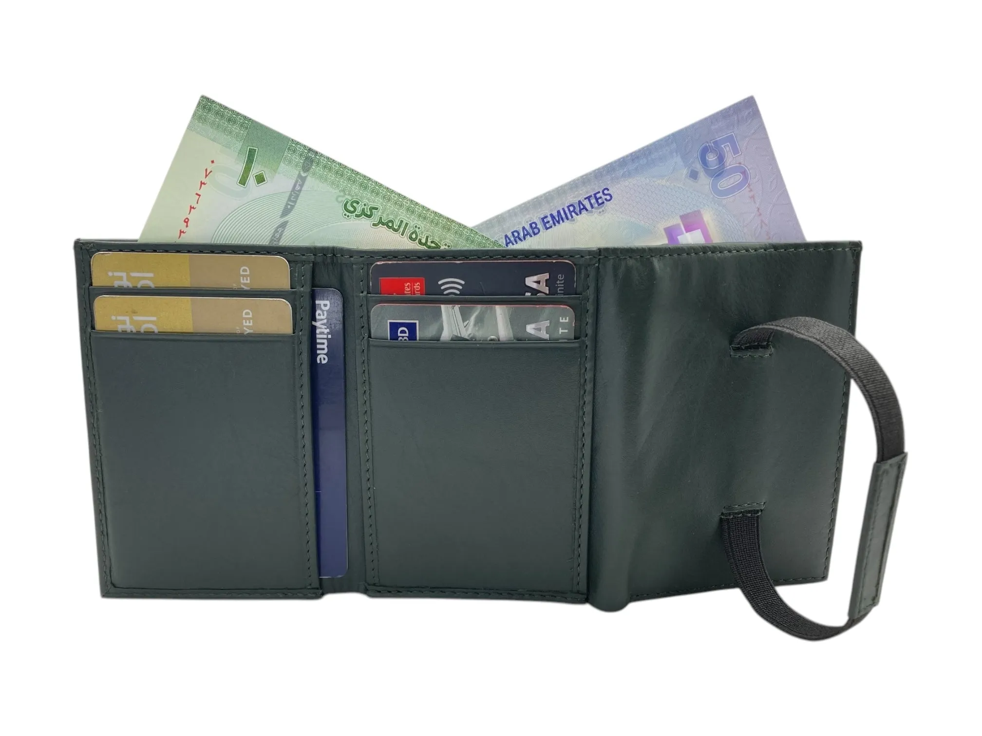 Small Trifold Wallet Compact Size 14 Card Space # 4202Z