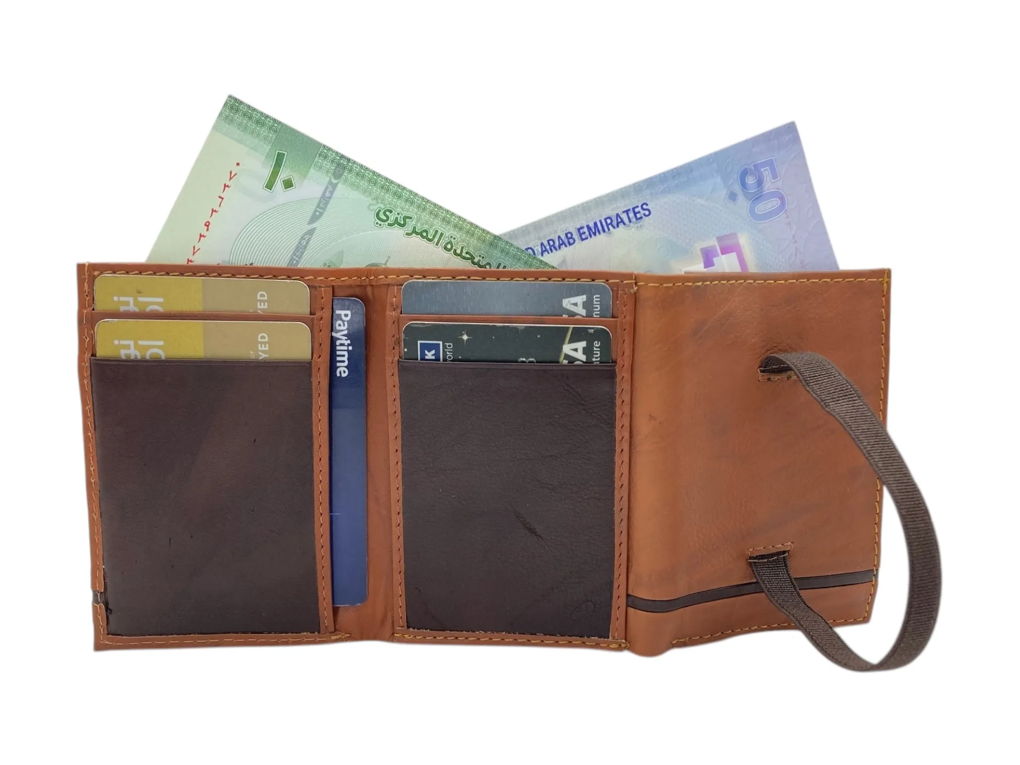 Small Trifold Wallet Compact Size 14 Card Space # 4202Z