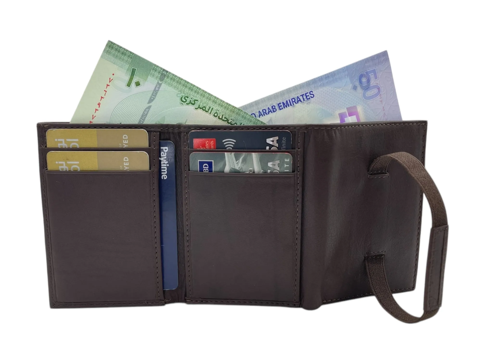 Small Trifold Wallet Compact Size 14 Card Space # 4202Z
