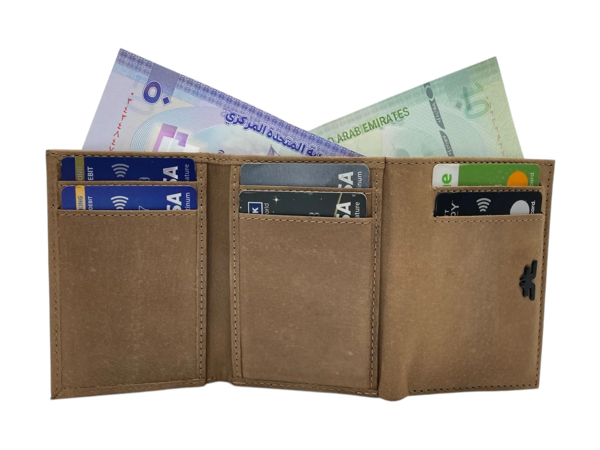 Small Trifold Wallet Compact Size 14 Card Space # 4202Z