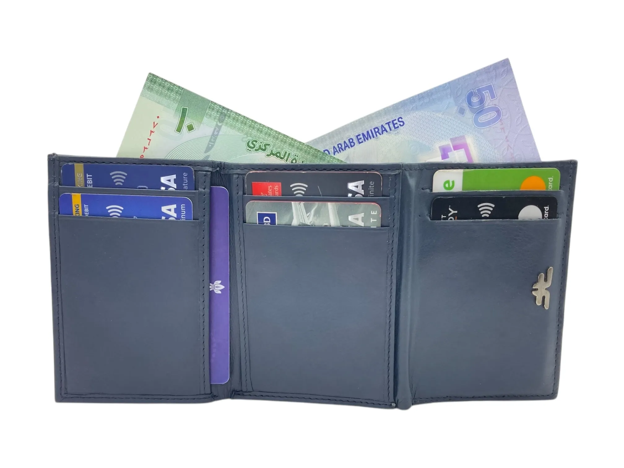 Small Trifold Wallet Compact Size 14 Card Space # 4202Z