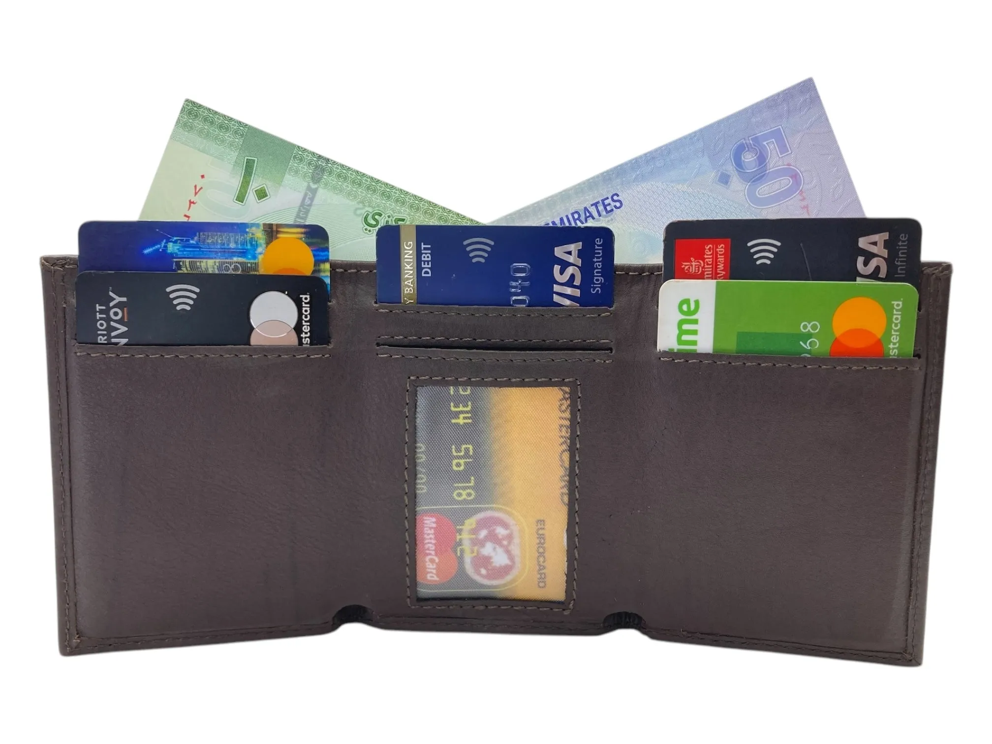 Small Trifold Wallet Compact Size # 1891