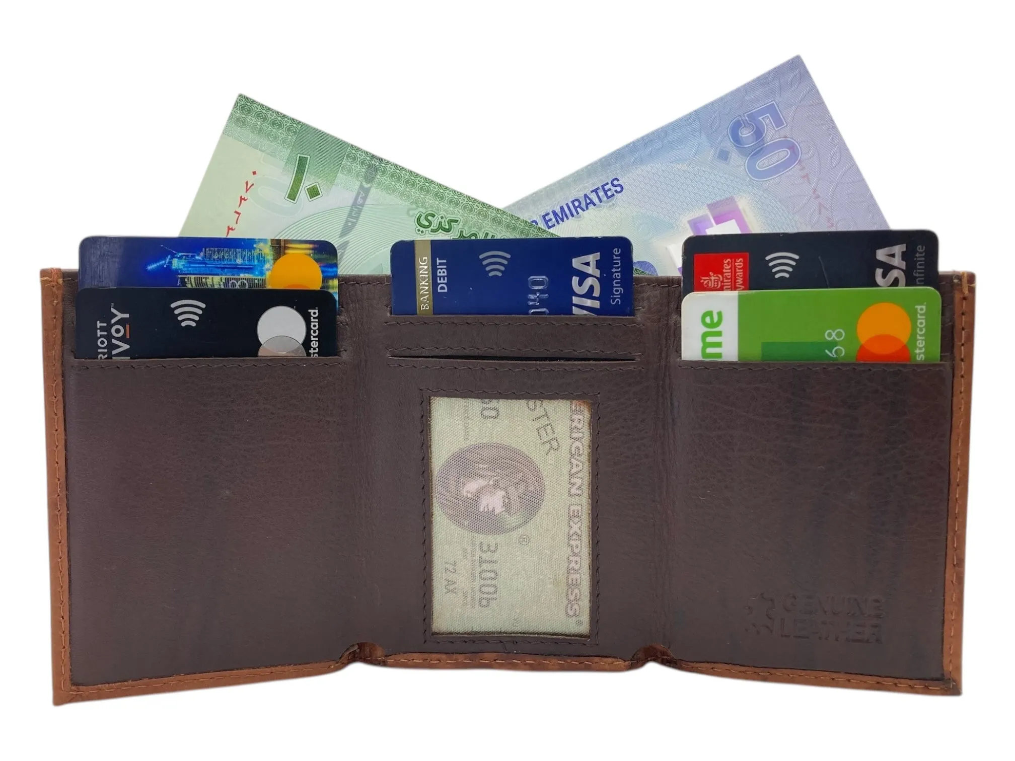 Small Trifold Wallet Compact Size # 1891
