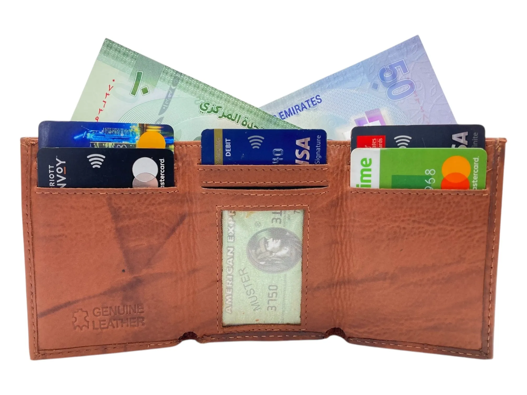 Small Trifold Wallet Compact Size # 1891