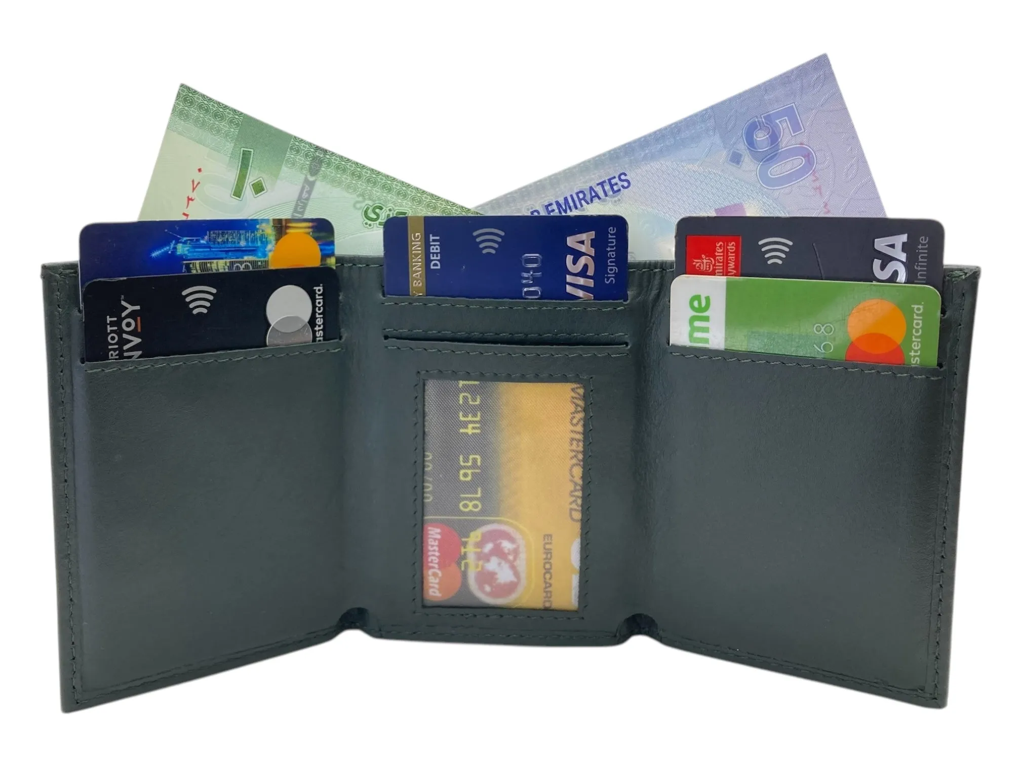 Small Trifold Wallet Compact Size # 1891