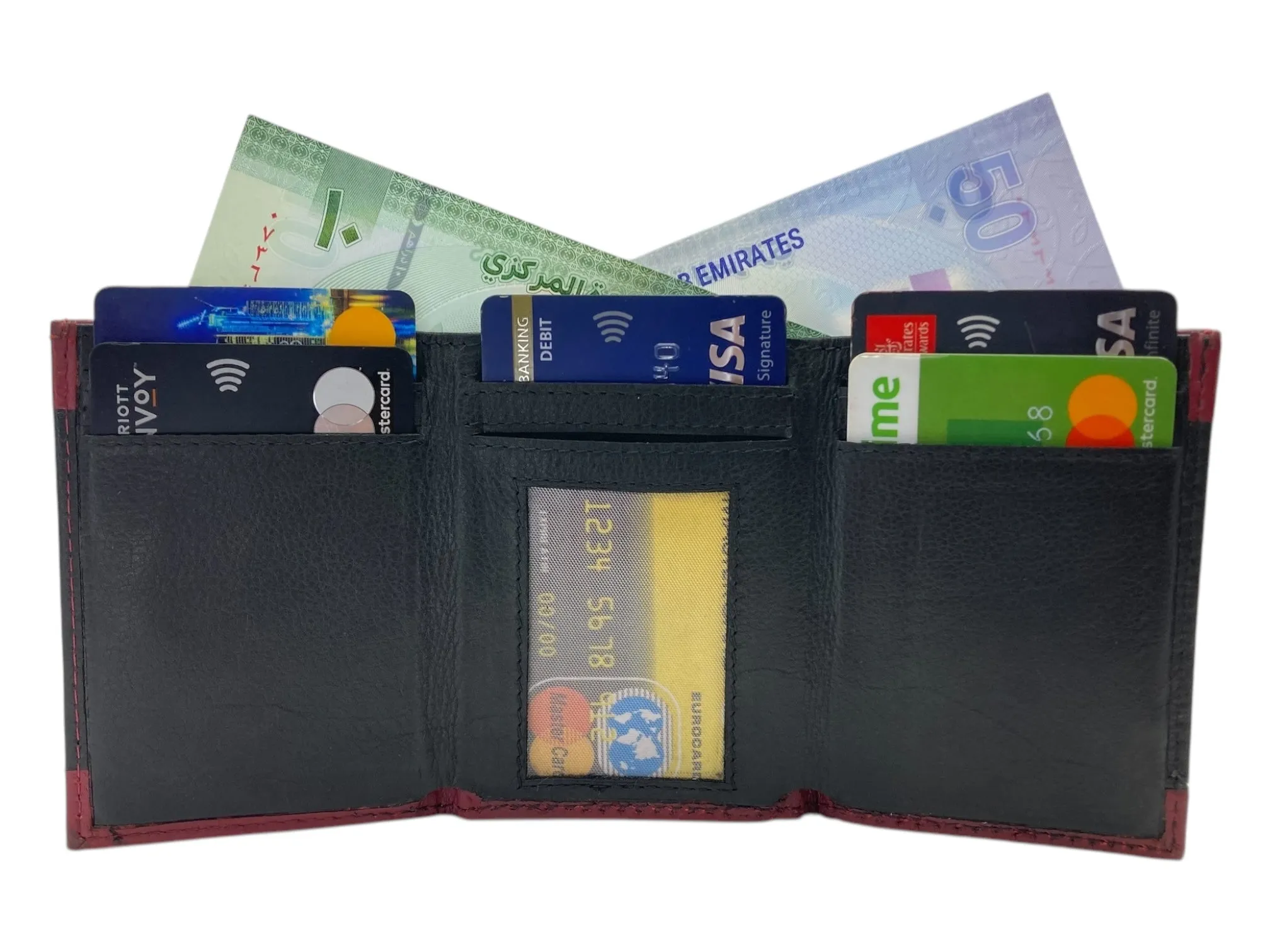Small Trifold Wallet Compact Size # 1891