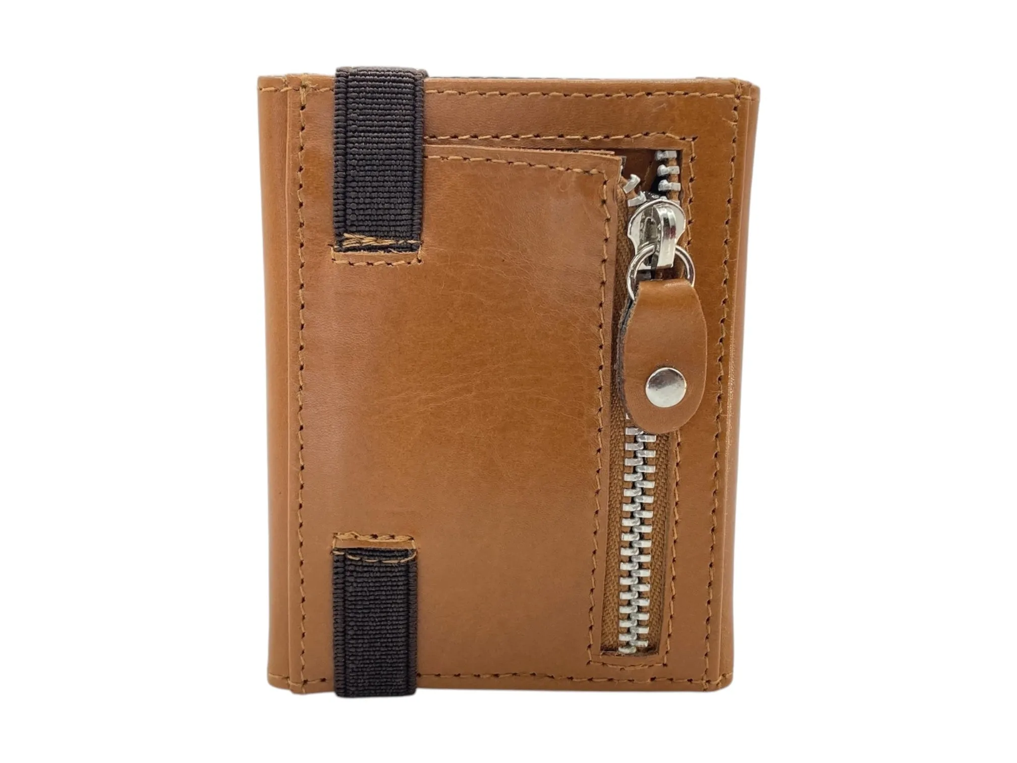 Small Trifold Wallet Compact Size # 4519[ZIP]