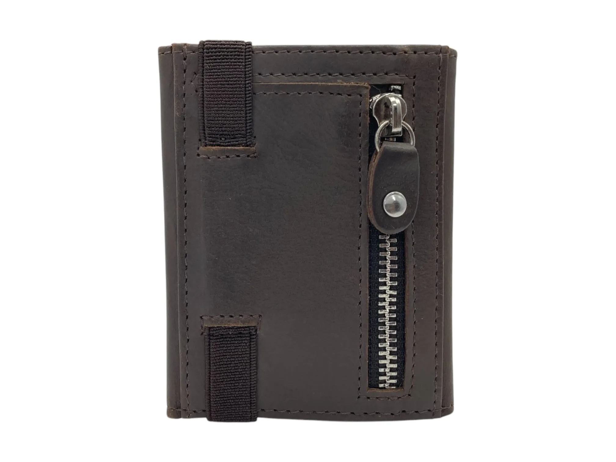 Small Trifold Wallet Compact Size # 4519[ZIP]