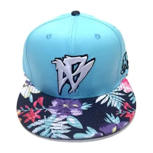 Snap-Back Floral Beach