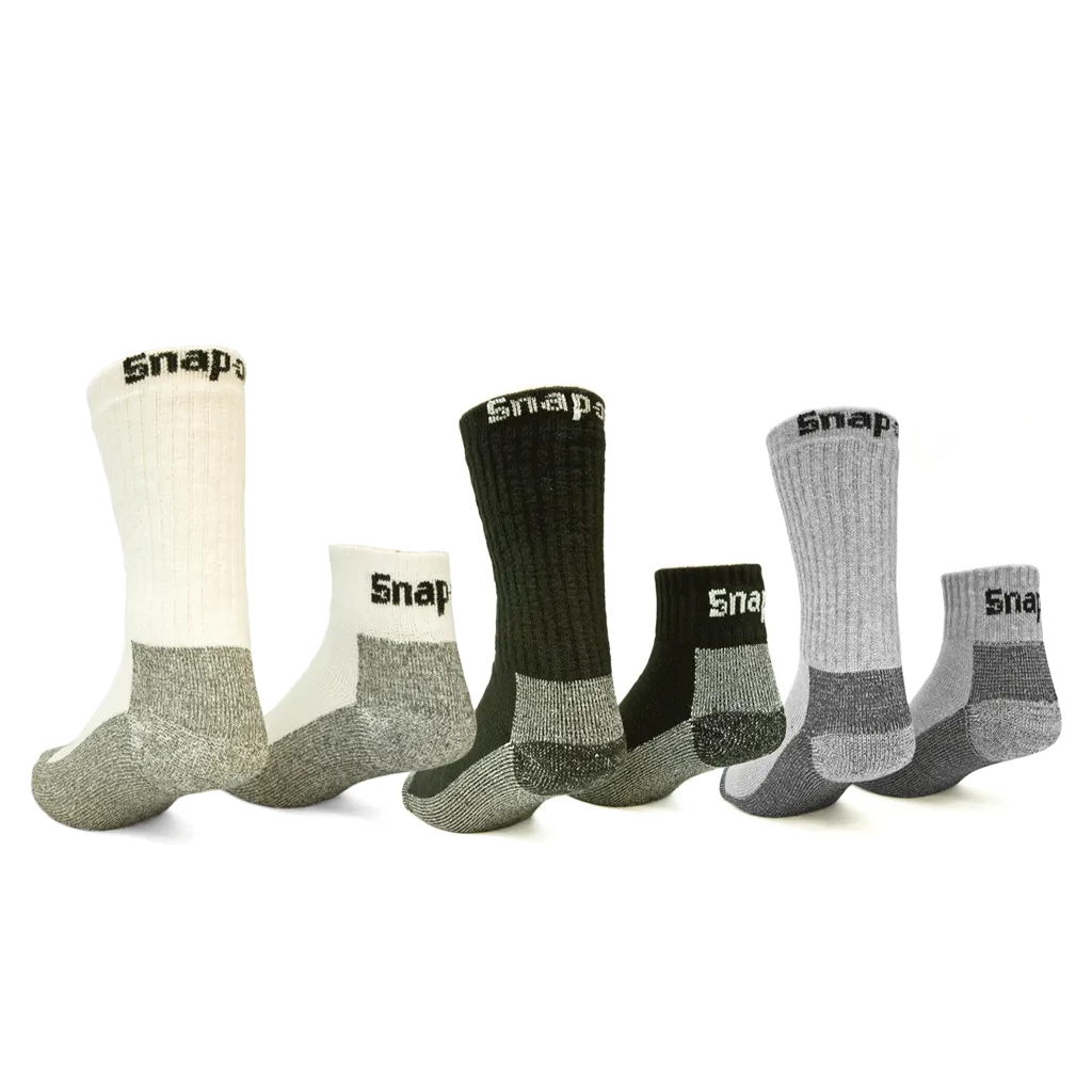 Snap-on Socks Made in USA