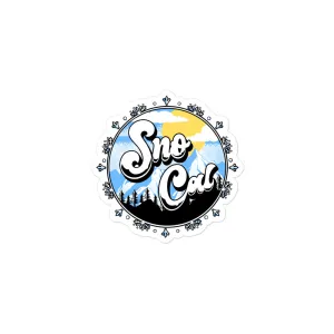 Sno Cal Circle Sticker