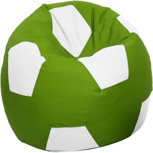 Soccer Bean Bag Cover (Filler Not Included) Green Contemporary