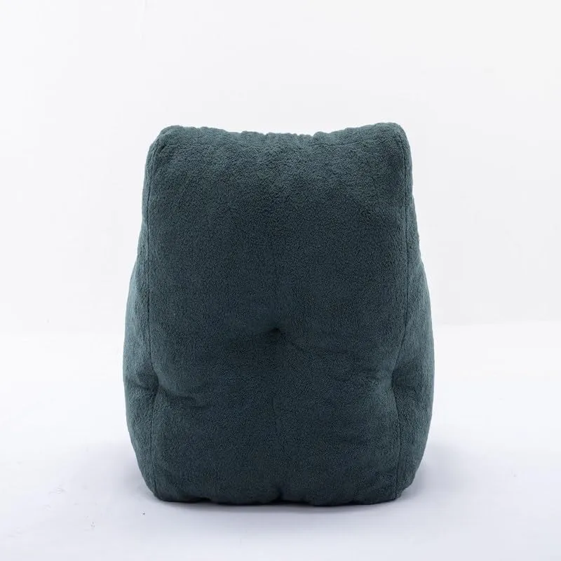 Soft Cotton Linen Fabric Bean Bag Chair Filled with Memory Sponge
