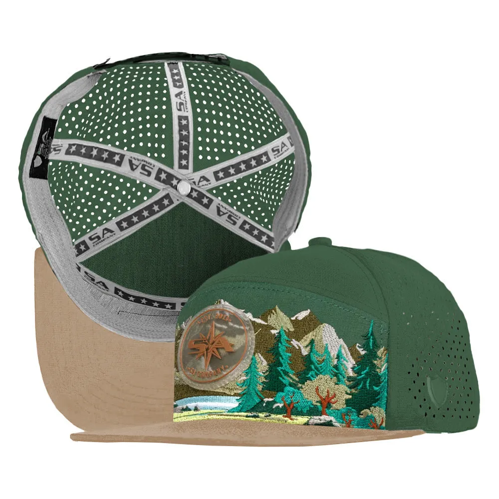 Special Edition Performance Flat Bill Snapback | National Tree Day | Hunter's Grove